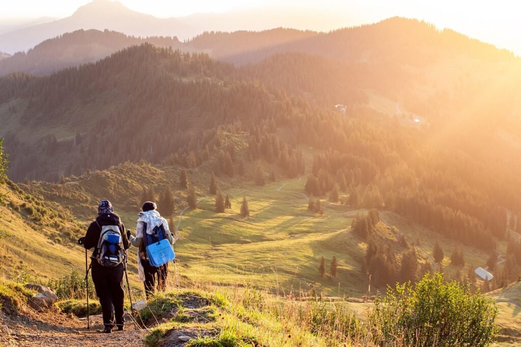 mountaineers, mountains, trail, mountaineering, valleys, mountain valleys, hills, people, hiking, hike, trekking, trek, sunrise, sunrays, alpine, adventure, landscape, mountain landscape, nature, outdoors, hiking, hiking, hiking, hiking, hiking, trekking, best danner hiking boot.