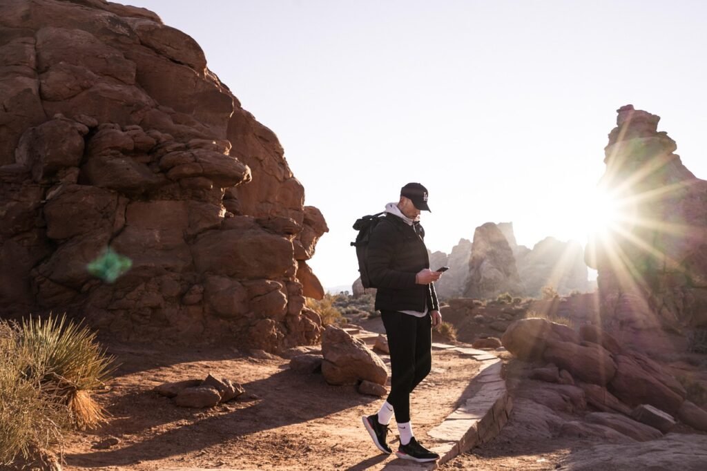 Desert location, what to wear hiking in hot weather.